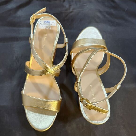 BRAND NEW STUART WEITZMAN WOMEN'S NATURAL AVE 75 WEDGE SANDAL - Picture 4 of 16